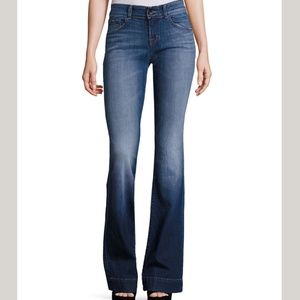 J Brand Lovestory Flare Jeans In Essex 